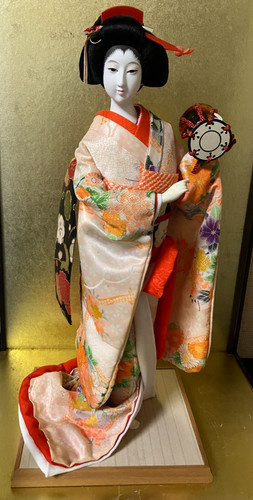 Vintage japanese doll kimono - vintage,