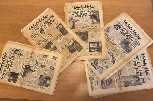 Melody maker magazine x - maker, magazine: