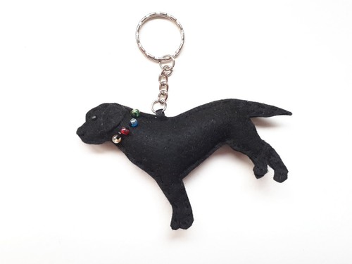 Labrador lab retriever keyring - labrador,