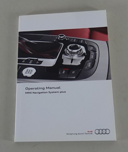 Owner manual audi - owner's,