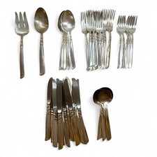 South Seas by Community/Oneida Cutlery Set Silver Plate & Stainless - Preloved
