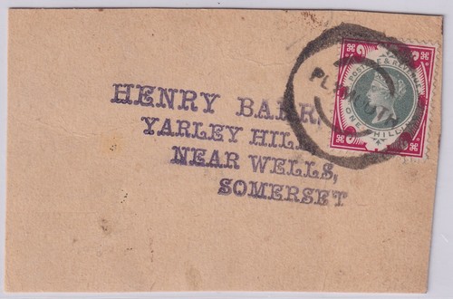 1901 1sh green - gb, 1901,
