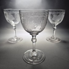 Antique crystal cordial - 3,