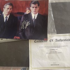 RAY LIOTTA signed 8x10 photo GOODFELLAS + Paperwork.See photos 