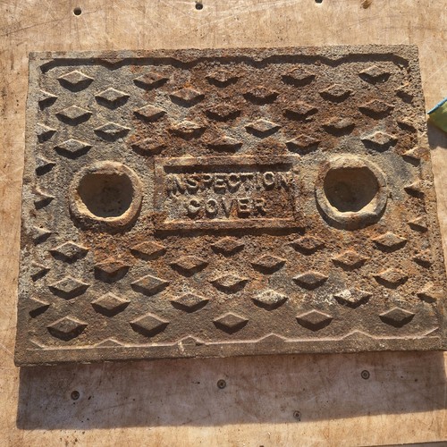 Cast iron manhole cover - manhole,