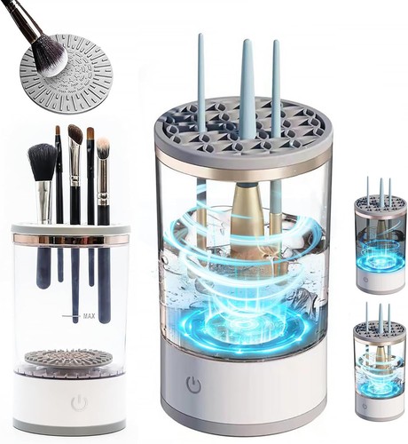 Electric makeup brush cleaner - electric,