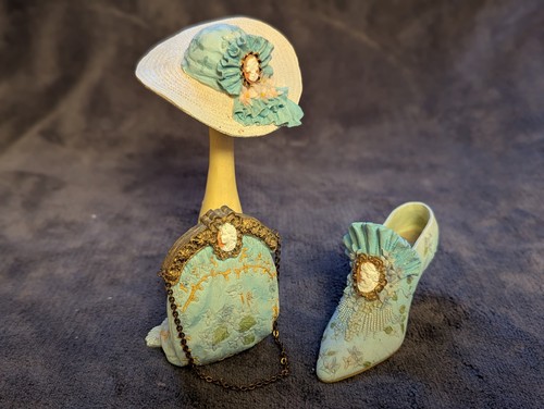 Victorian ceramic fashion - ceramic,