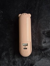 Mini Hand-held Fan Folding Desk Fan USB Rechargeable 3 in 1 Fan/Powerbank/Torch