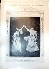 Antique Print School Husbands