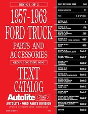 1957 - 1963 Ford Truck Parts