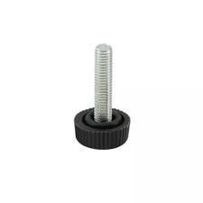 M6 M4 M5 Black Thumb Screws Hand Knob Bolts Plastic Round Knurled Thumb Screw