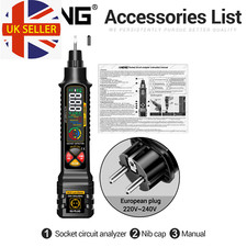 VD808 Digital Socket Tester