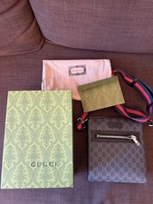 Gucci Men's Crossbody Bag Messenger Man Leather ( Gucci Man Bag )