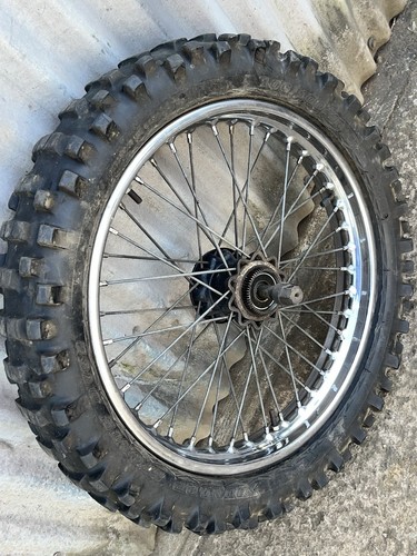 Bsa rear wheel used - qd, wheel.