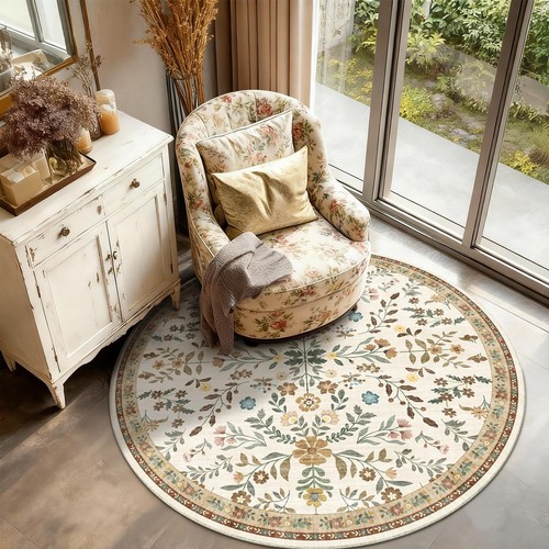 Xsivod floral round - round, washable