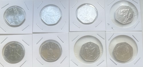 Beatrix potter 50p - 8,