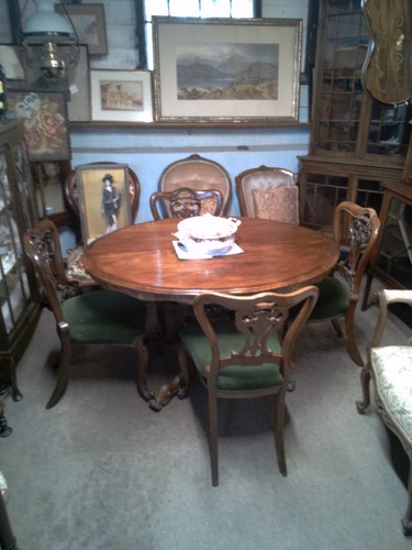 Victorian mahogany top - mahogany,
