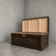 Large Antique Camphor Wood