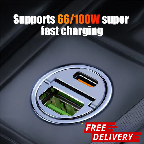 100w usb car phone - 100w,