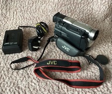 JVC GR-DVL100E Camcorder with Battery, Charger And Power Cable. Working Retro