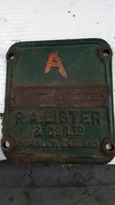 Lister A / Junior Spec Plate