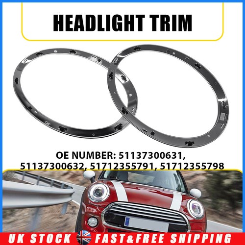 Headlight trim ring bezel - headlight,