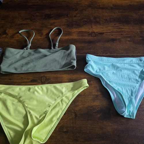 Green bikini separates bundle - green,