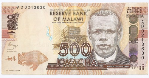 Malawi 500 kwacha 2012 - , j