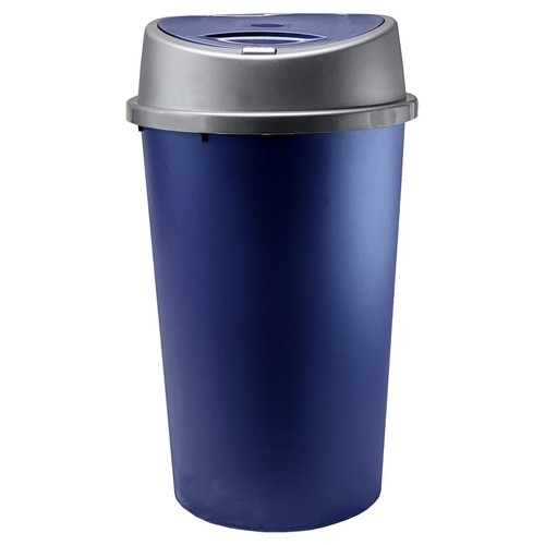 Navy blue kitchen bin - blue,