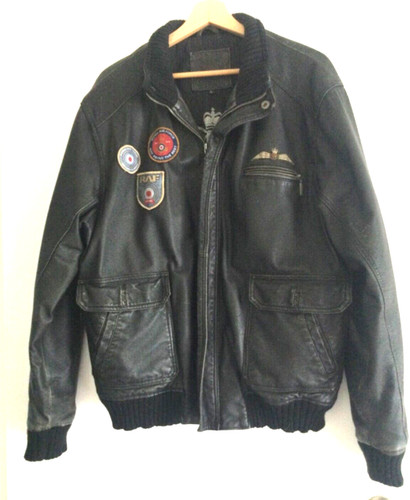 Royal air force leather bomber - force,