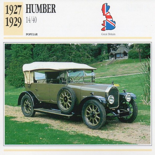 1927 1929 humber - 1927-1929, 14/40