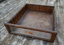 Antique  Salvage  Drawer Glass