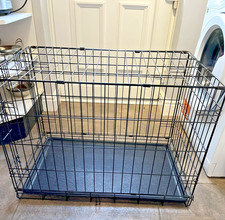DOG/PUPPY BLACK METAL CRATE