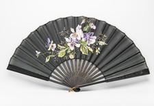 Chinese Textile Folding Fan