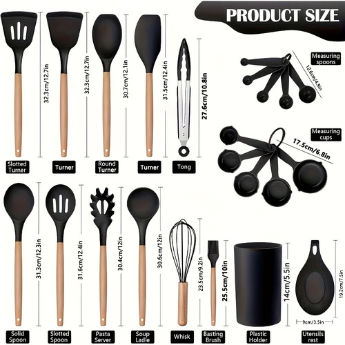 23x silicone kitchen - kitchen, utensil