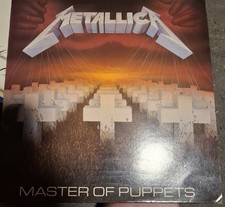 Metallica Master of Puppets Vinyl LP Record