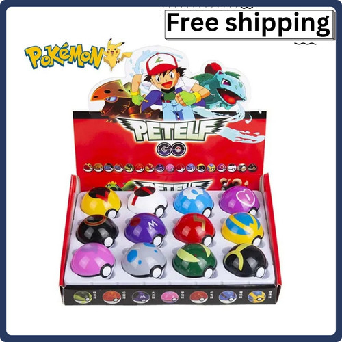 Pokemon figure set 12pcs - pokemon,