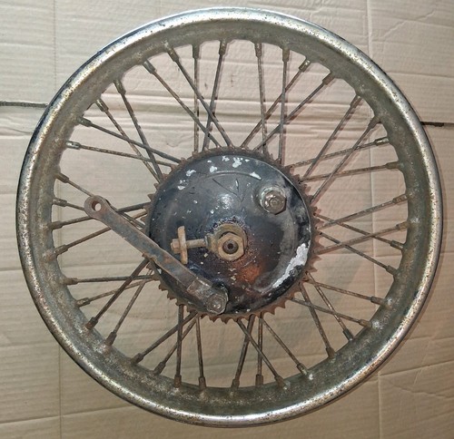 Bsa c15 rear wheel - c15,