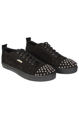 Monet mens black suede - mens,