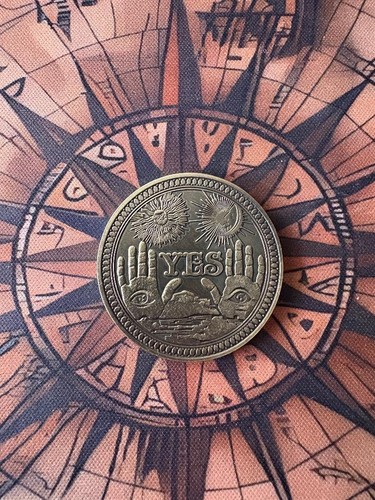 Yes coin occult gothic - yes,