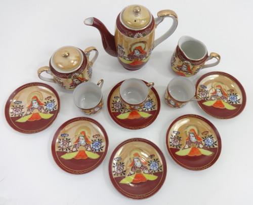 Vintage japanese tea set - vintage,