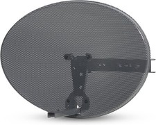 Zone 1 60cm MK4 Satellite Dish For Sky Plus + HD Q Freesat 4K NO LNB