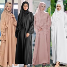 Abaya Women Elegant Long Dress