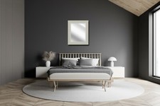 LARGE Grey Grained Modern