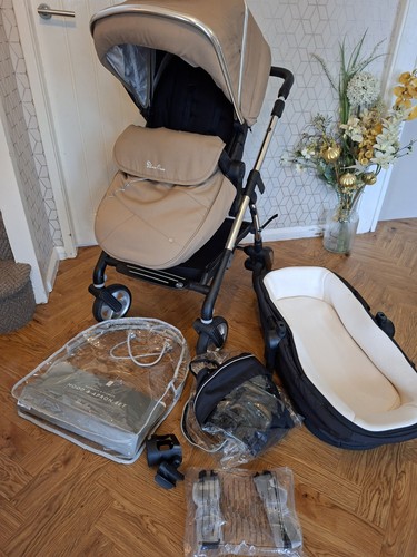 Silver cross wayfarer pram - silver,