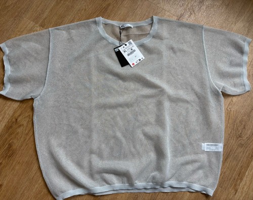 Zara new with tags metallic - with,