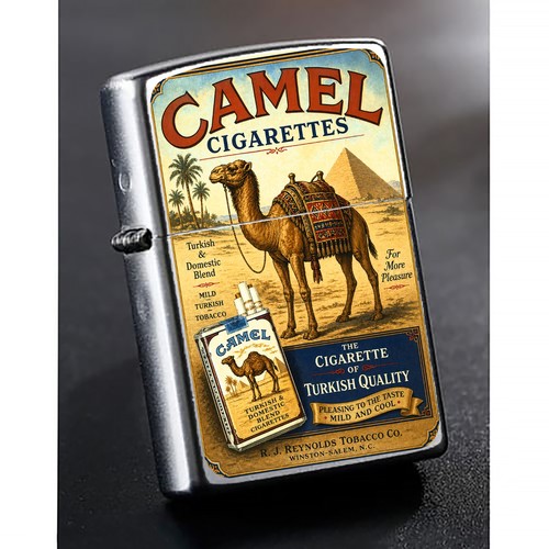 Camel zippo lighter classic - camel, lighter,