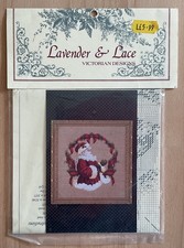 Lavender and Lace Cross Stitch