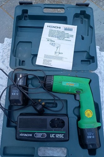 Hitachi cordless drill dv10dva - cordless,
