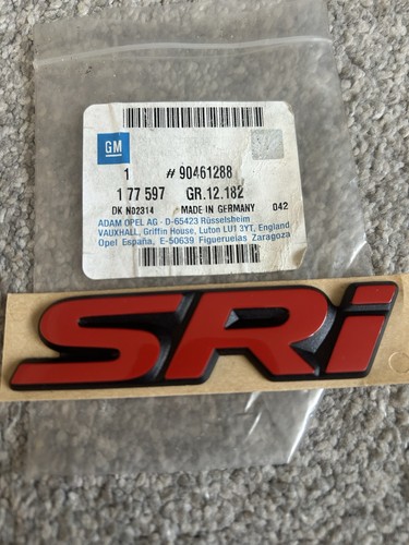 Classic vauxhall sri badge - 2,